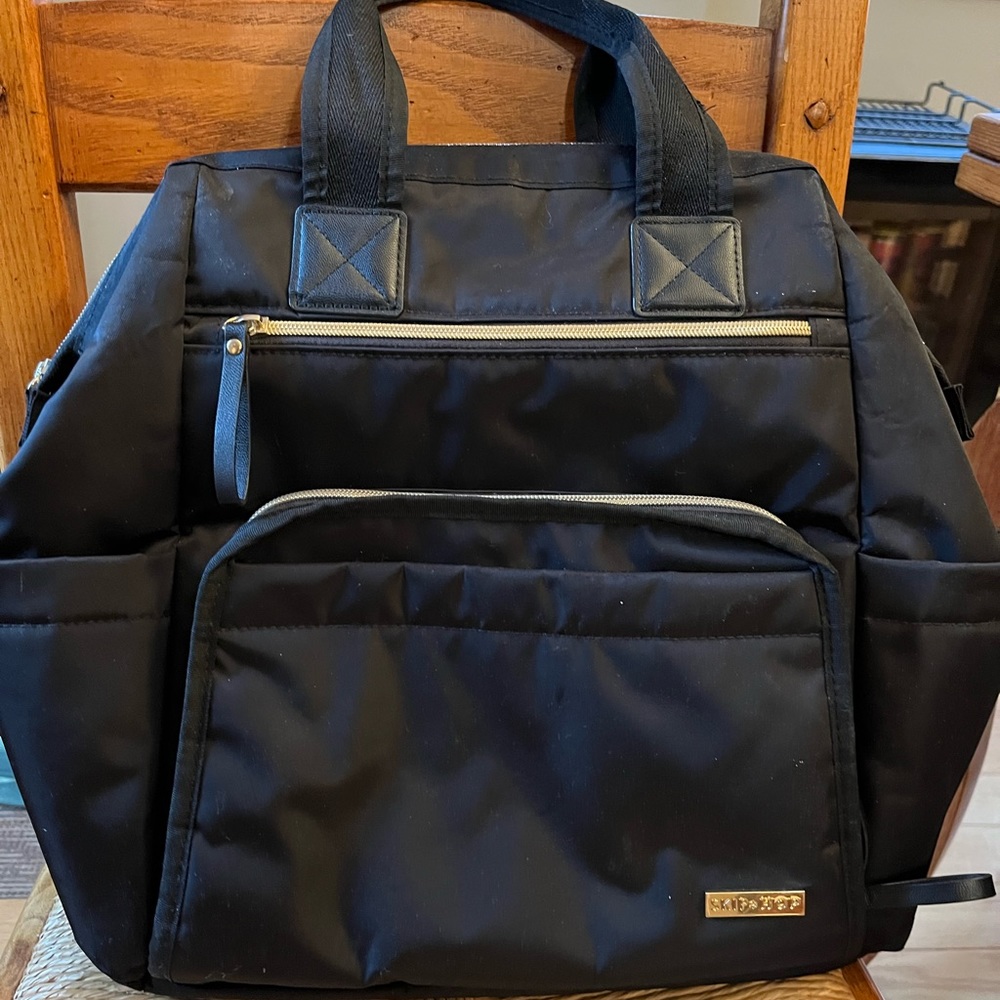 Black Skip Hop Baby bag